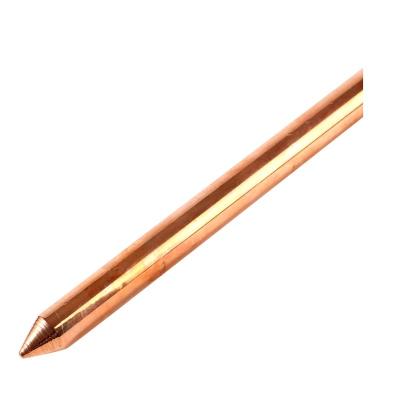 China Hot sale copper coated steel grounding rod for sale