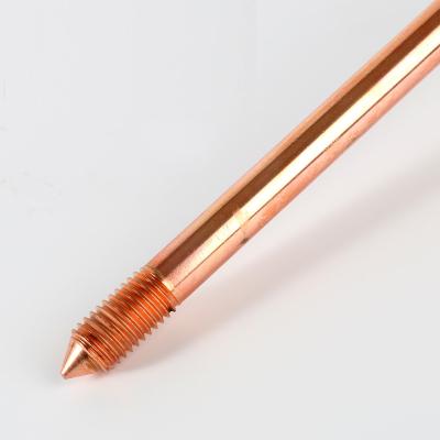 China Sectional threaded grounding rod factory for sale