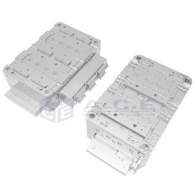 China PA66+GF Steel Plastic Turning ABS Tube Injection Mold Mold Plastic Tooling for sale