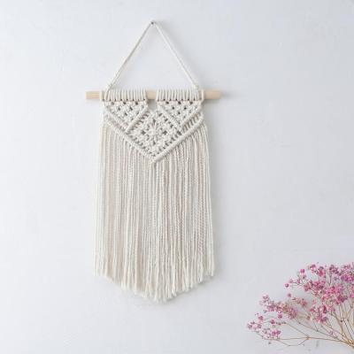 China Art Decor Factory Wholesale Hand Woven Crochet Home Decor Macrame Wall Hanging for sale