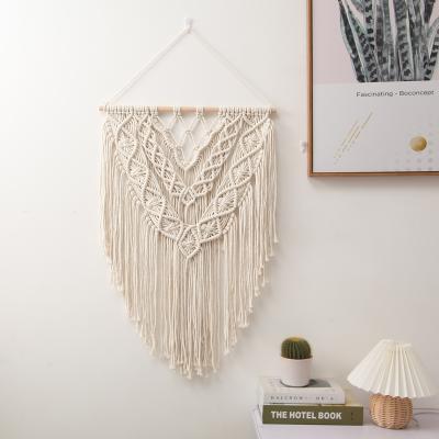 China Art Decor New Design Handcrafts Cotton Rope Macrame Wall Hanging Home Decor Tapestry for sale