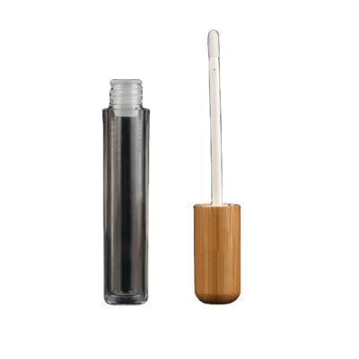 China Chemical Natural Empty Lip Gloss Container Lipstick Lip Gloss Bamboo Tube For Cosmetic Make Up for sale