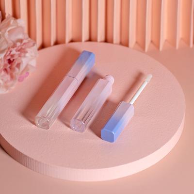 China Empty Lipstick Container Lip Gloss Tube Packaging Material Stain Gradient Rub Empty DIY Bottle for sale