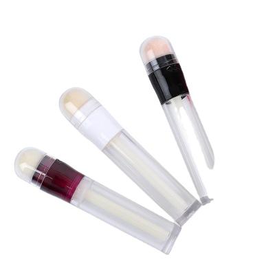 China Waterproof Concealer Pencil With Eraser Concealer Stick Cotton Head Air Duct LOGO Makeup Customized Packing Material for sale