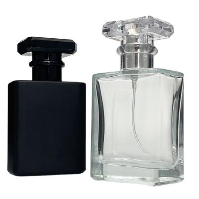 China Wholesale Custom Gift 30ml 50ml 100ml 150ml 200ml Plastic Aluminum Glass Spray Black Empty Perfume Bottle for sale