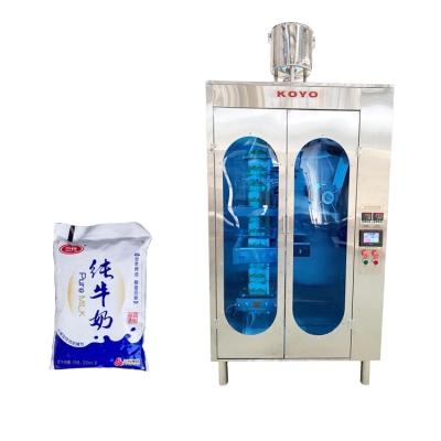 China Pure Beverage KOYO Automatic Liquid Plastic Milk Bag Water Sachet Juice Bag Filling Sealing Machine for sale