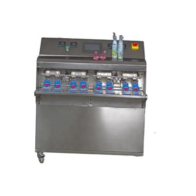 China Beverage Koyo Special Shape Pouch Filling Machine With 8 Filling Head for sale