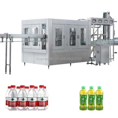 China Pure Drink Koyo Automatic 500ml PET Bottle Water Production Line / Washing Filling Capping Machine for sale