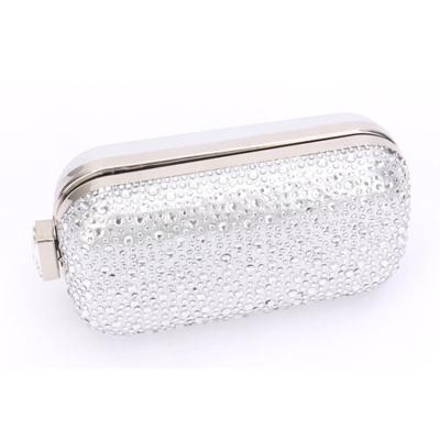 China Grab the Fancy Classic Ladies Grab Purses with Hot Fix Rhinestones G20076 Ladies Clutch Purse for sale