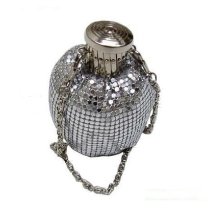 China 2012 Aluminum Mesh Casual Aluminum Purse With Beer Bottle Flap G6005 for sale