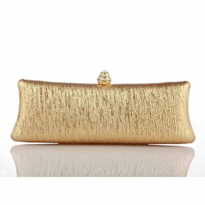 China Hot Sale Gold Evening Clutch Bag PU Material Purse Evening Clutch Bag For Party for sale