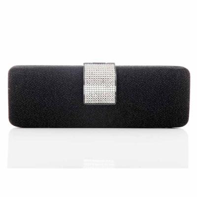 China Clutch Bags for Women Black Glitter Style Long Evening Clutch Bags for Women for sale