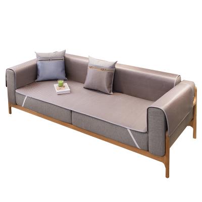 China Cool Sofa Cover Easy Living Plain Summer Sofa Slipcover Muti-color Sofa Cover for sale