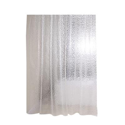 China Wholesale Insulated Bath Curtain For Bath Transparent Waterproof Curtains For Bathroom for sale