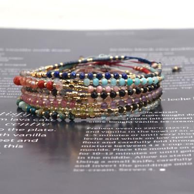 China Fashion Miyuki BOHEMIA Go2Boho Bracelet Pulseras Jewelry Beaded Tiny Bracelets For Women Natural Stone Simple String Jewelry for sale