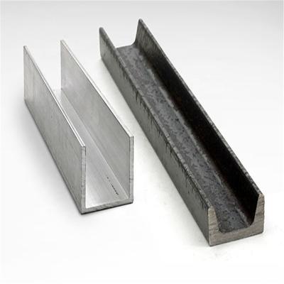 China Steel Structure Building Chrome Finish C Channel With Slot for sale