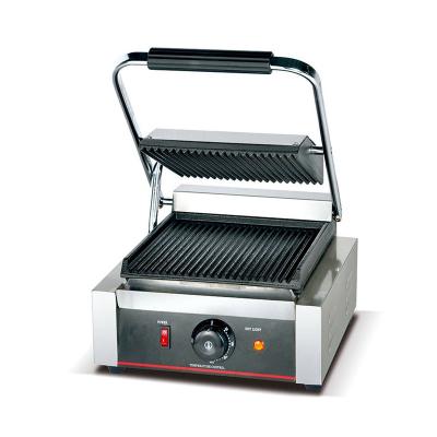 China Hot Sale Outdoor Portable Electric Sandwich Press Removable Bristle Panini Grill With Thermostat for sale