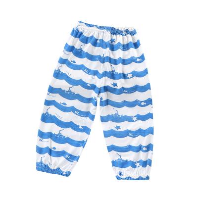 China Summer Fashion Kids Clothes Children Breathable Cotton Boys Pants Anti Mosquito Soft Pants for sale