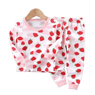 China Baby Set Four Seasons Thermal Breathable Baby Clothes Sets Cartoon Printing Unisex Children Clothing Sets Boys for sale