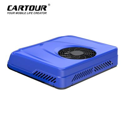 China Car Cooling Top Type 12v Parking Air Conditioner 24v rv Good Quality Truck Roof Air Conditioner for sale