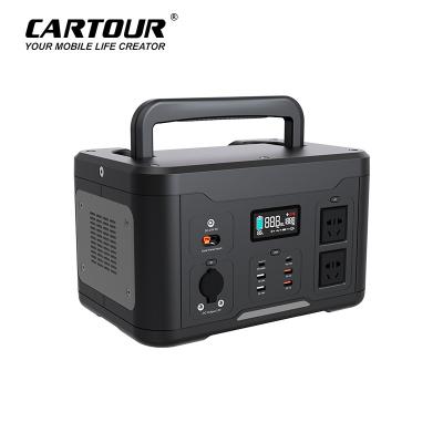 China OEM Service Portable Solar Power Station Lithium Ion Battery Portable Power Generator Type C For Outdoor Camping Home Using for sale