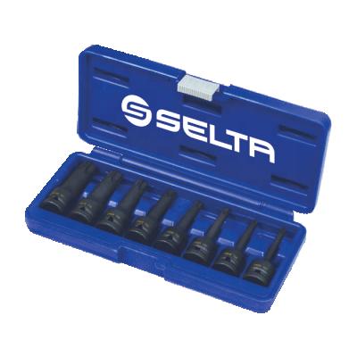 China Wholesale Cheap Professional Auto Repair SELTA DIY Tool 8 Piece Impact Torx Bit Set For Car for sale