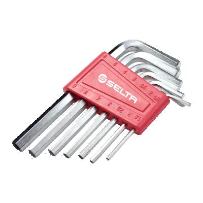 China High Quality Household Repair Use SELTA 7 Pcs Hex Key Hardware Set Tools for sale