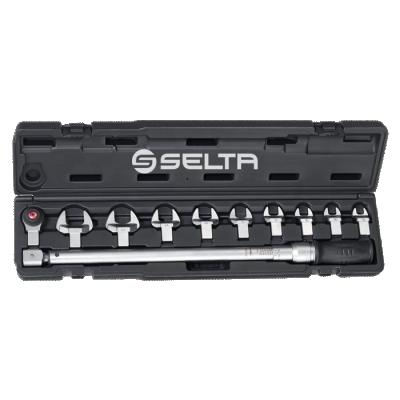 China Auto Repair SELTA New Arrival Interchangeable Torque Wrench Set 11 Pcs Car Maintenance Kit for sale