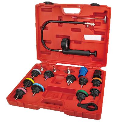 China High Quality Universal SELTA 18 PCs Auto Radiator Repair Pressure Test Kit Auto Maintenance Use for sale