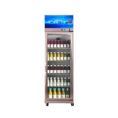 China Commercial Cooling Beverage Energy Cooling Fridge Compressor Fan Cold Fridge Freezer for sale