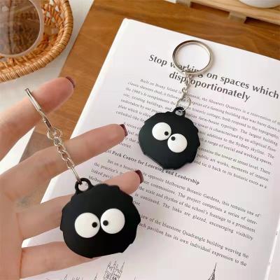 China Shockproof For Apple Airtag Case Silicone Cartoons Sleeve Cover Key Chain Airtags Tracker Protective Animal For Airtags Accessories for sale