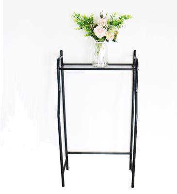 China Metal Modern Muti Cpapcity Corner Book Shelves Flower Rack Home Storage Frame Large Functional Rack for sale