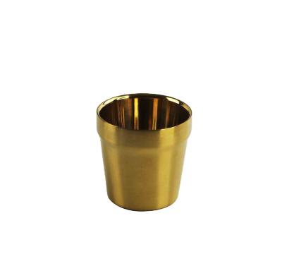 China Durable Double Wall 304 Stainless Steel Hammered Copper Brass Insulated Cups Drinking Tumbler Coffee Mug for sale