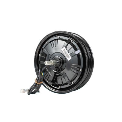 China 60VDC 500-1000W Electric Bike Wheel Hub Motor Totally Enclosed Hub Motor with Drum Brake for sale