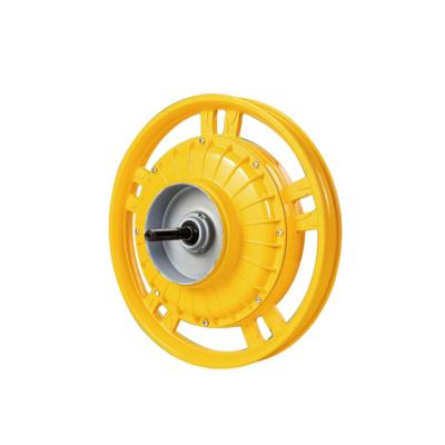 China 48VDC 350W Electric Bike Wheel Hub Motor Totally Enclosed Hub Motor with Drum Brake for sale