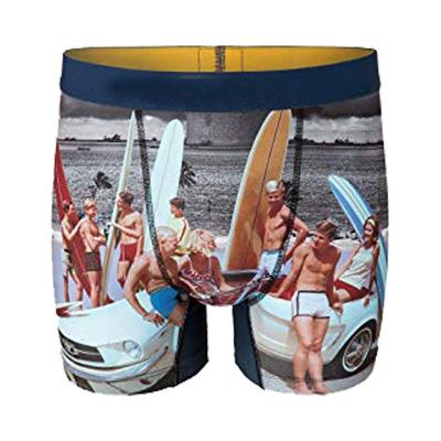 China 100% Premium Cotton Underwear Mens Boxer Briefs Antibacterial for sale