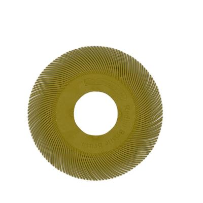 China Economical Optimized White Aluminum Oxide Custom Design Radial Disc Brush Wholesale Good Quality Bristle for sale