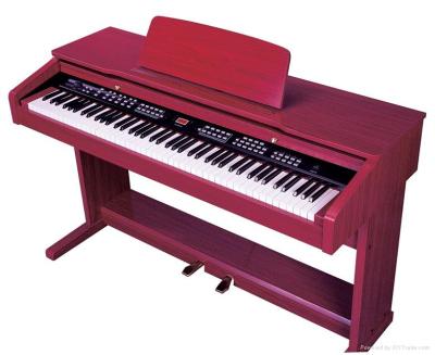 China Melamine Shell Red 88 Key Digital Piano , Electronic Keyboard Piano for sale