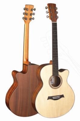 Cina Chitarra occidentale attillata a grandezza naturale senior di Solidwood/chitarra acustica di legno TP-AG25 professionale in vendita