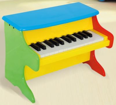 China Colorful Table Baby Toy Wooden Piano for sale