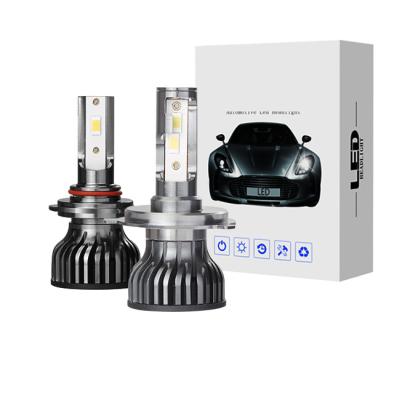 China 6030 Aluminum Super Low Bright Beam F8 Led M8 Led Headlight H4 H7 H11 , H13 H1 H3 9005 9006 H11 H7 H4 Auto Car Led Headlight Bulbs for sale