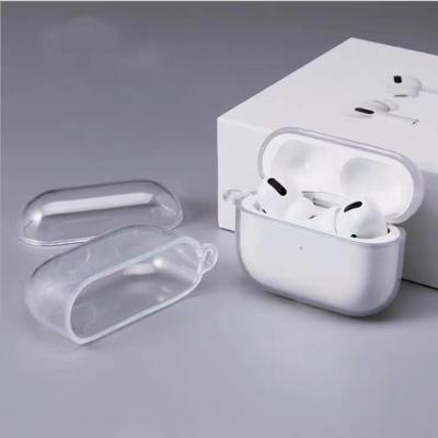 China In-Ear For Airpods 3 Airpods 2 Airpods Pro Airpods Pro Earphone Cover Clear Protective Shockproof Cover Accessories Solid Silicone for sale