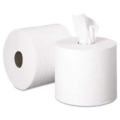 China Virgin Wood Pulps 100% Virgin Centrefeed 1ply or 2ply White Paper Hand Towel for sale