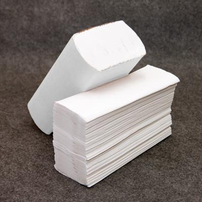 China 2ply 100% Virgin White Multifold 23*23cm 100% Paper Hand Towel for sale