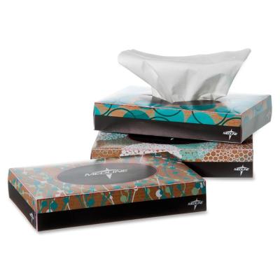 China Box Tissue 2ply 18*14cm 100% Virgin 40counts Medical Use Box Facial Tissues for sale