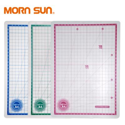 China Self Healing Cutting Mat 30X22cm A4 3 Layers PVC Anti Slip Clear Healing Plotter Self Healing Cutting Mat for Drafting Light Box Made in Taiwan for sale