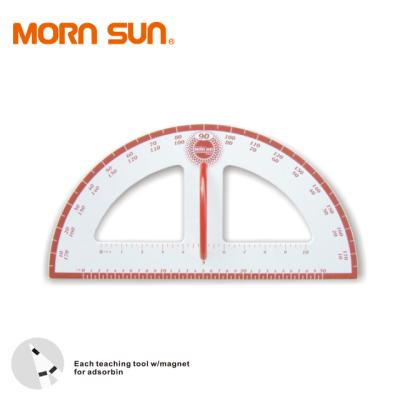 China ABS Taiwan Craft Tool Stable Supply Board Whiteboard Dry-erase Teaching Tool - Large Teaching Protractor for sale