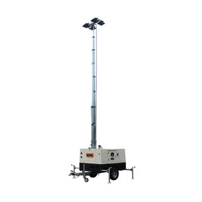 China Oil Extraction Construction Site Mining Portable Mobile Solar LED Light Tower for sale