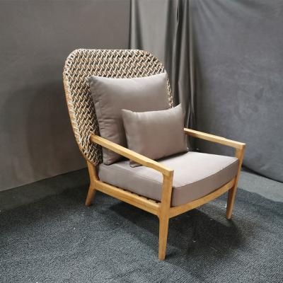 China High Quality Eco - Friendly Patio Garden Set All Weather Outdoor Furniture Wicker Chair for sale