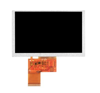 China Factory Supplying TN LCD Module 5 Inch 800*480 TFT LCD Screen Display RGB 40PIN 5 Inch Interface for sale